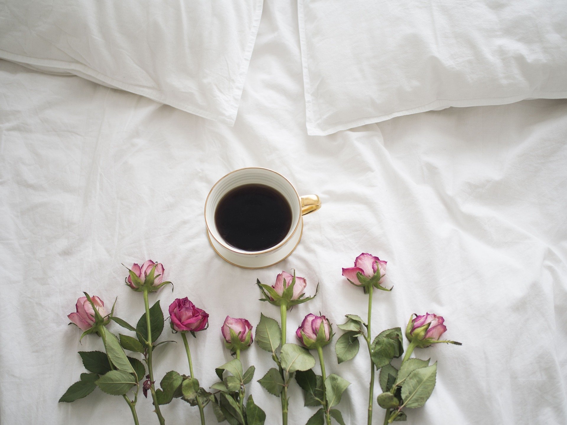コーヒーとベッド